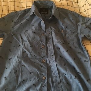 Pineapple Button Down